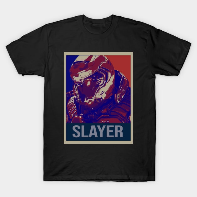 Doom Slayer Poster T-Shirt by Rickster07